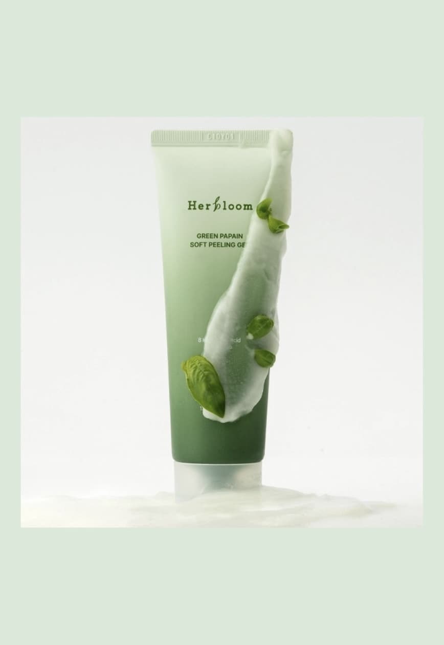 _Her bloom_ Green Papain Soft Peeling Gel_ skin care